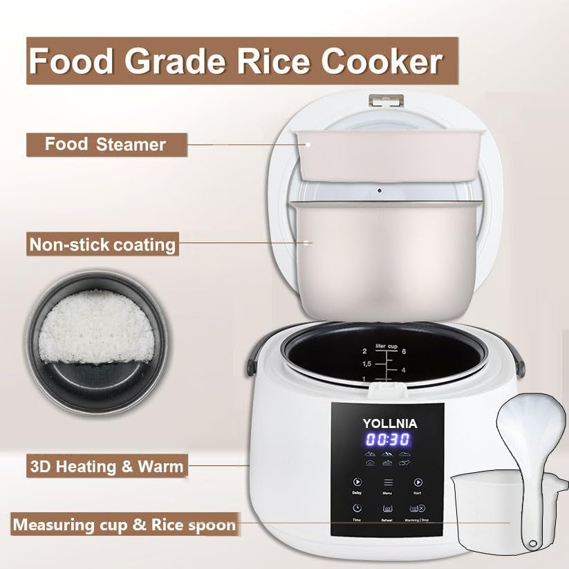 3l-rice-cooker-12-cups-cooked-mini-digital-rice-cooker-6-in-1-multicooker-for-grain-preset-reheat-options-12-hr-delay-timer-auto-keep-warm-non-stick-inner-pot-with-steaming-basket