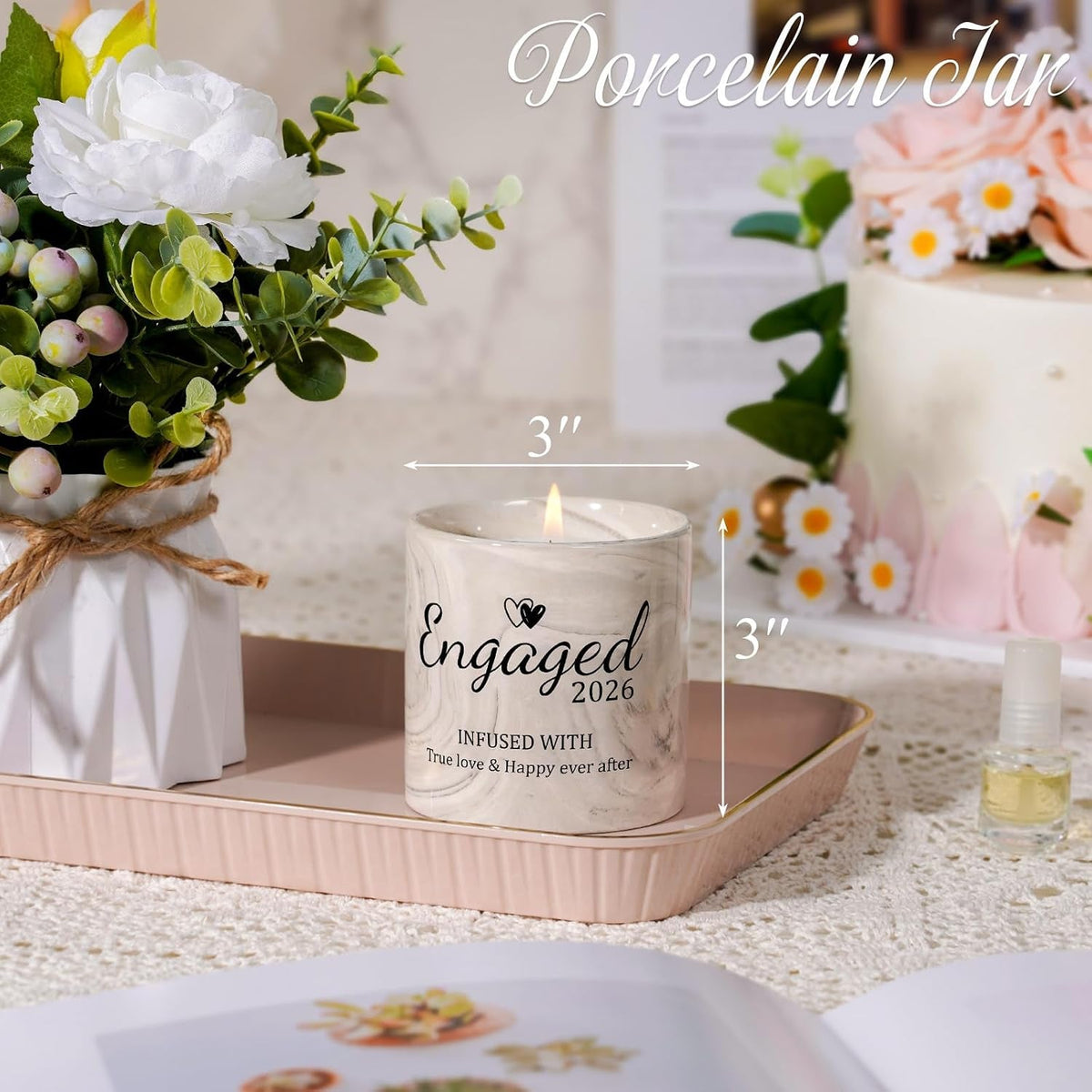 engagement-gifts-gift-for-newly-engaged-couples-fiance-gifts-for-women-bridal-shower-wedding-bride-gift-engaged-present-6-oz-engaged-2026-lavender-ceramics-candle