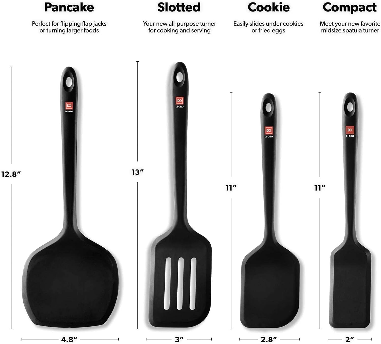 di-oro-silicone-turner-spatula-set-600f-heat-resistant-4-pc-black