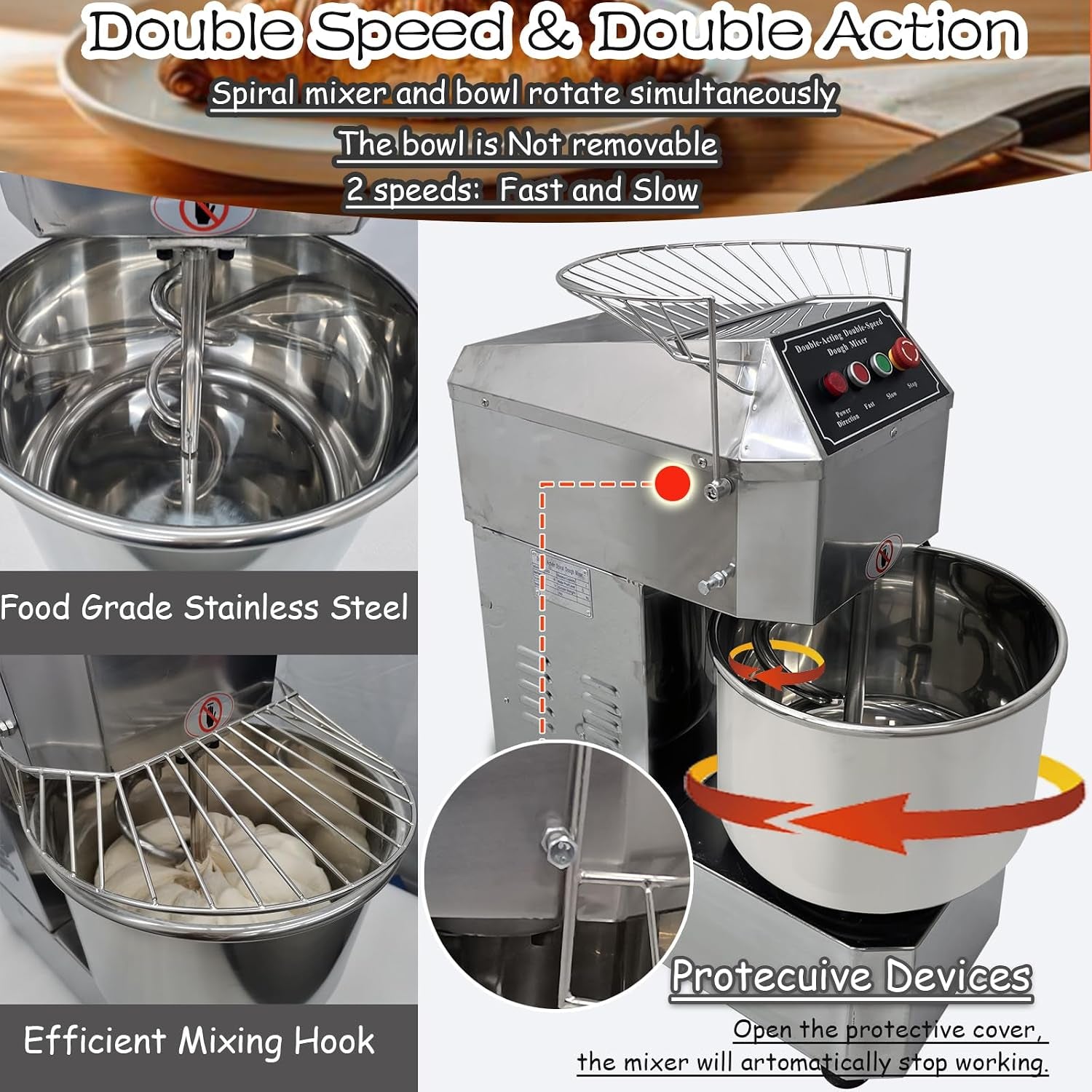commercial-dough-mixer-machine-electric-food-mixer-with-double-action-double-speed-spiral-mixing-for-schools-bakeries-restaurants-pizzerias-110v-20l-capacity