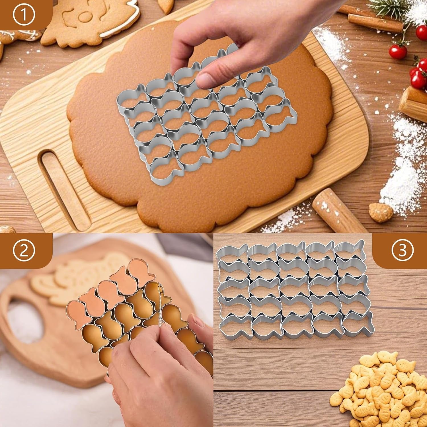 25-cavity-fish-cookie-cutter-stainless-steel-baking-mold-for-crackers-25-cavity-fish-shaped-cutter-helps-create-small-cookies-and-crackers-with-stainless-steel-design-for-diy-baking-projects