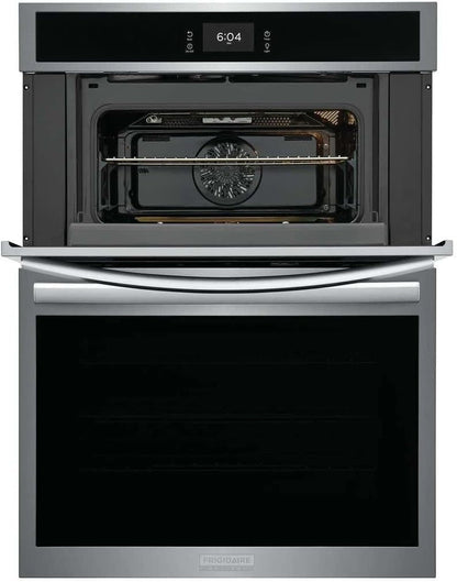 Gallery 30 in Electric Built-In Wall Oven & Microwave Combination W/Total Convection, Smudgeproof Black Stainless Steel7
