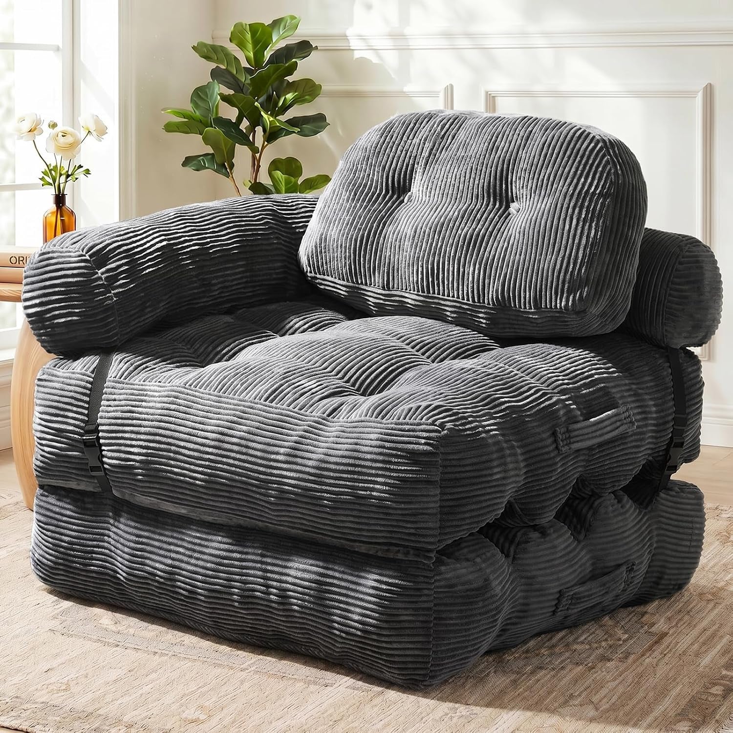 folding-sofa-bed-l-shaped-couch-back-support-and-arm-pillow-futon