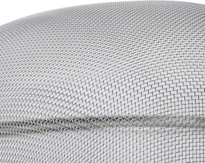 Strainer with Single Fine Mesh, 8-Inch Diameter, Medium, Stainless Steel, Tan,Silver | Foodservice, Great for Draining Pasta, Rinsing Produce, Straining and Kitchen Prep2