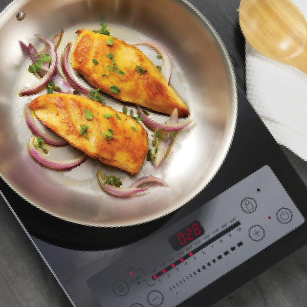 Boston Tri-Ply Clad Stainless Steel 8-Inch Small Frying Pan | Induction-Ready Skillet, Dishwasher-Safe, Nsf-Certified7