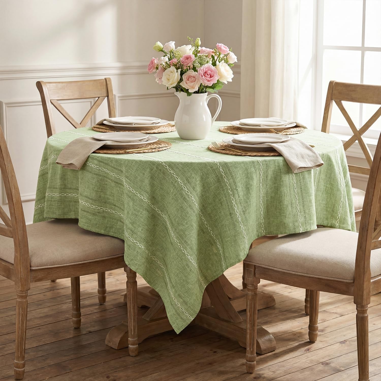 sage-green-rectangular-tablecloth-60-84-inch-farmhouse-decor