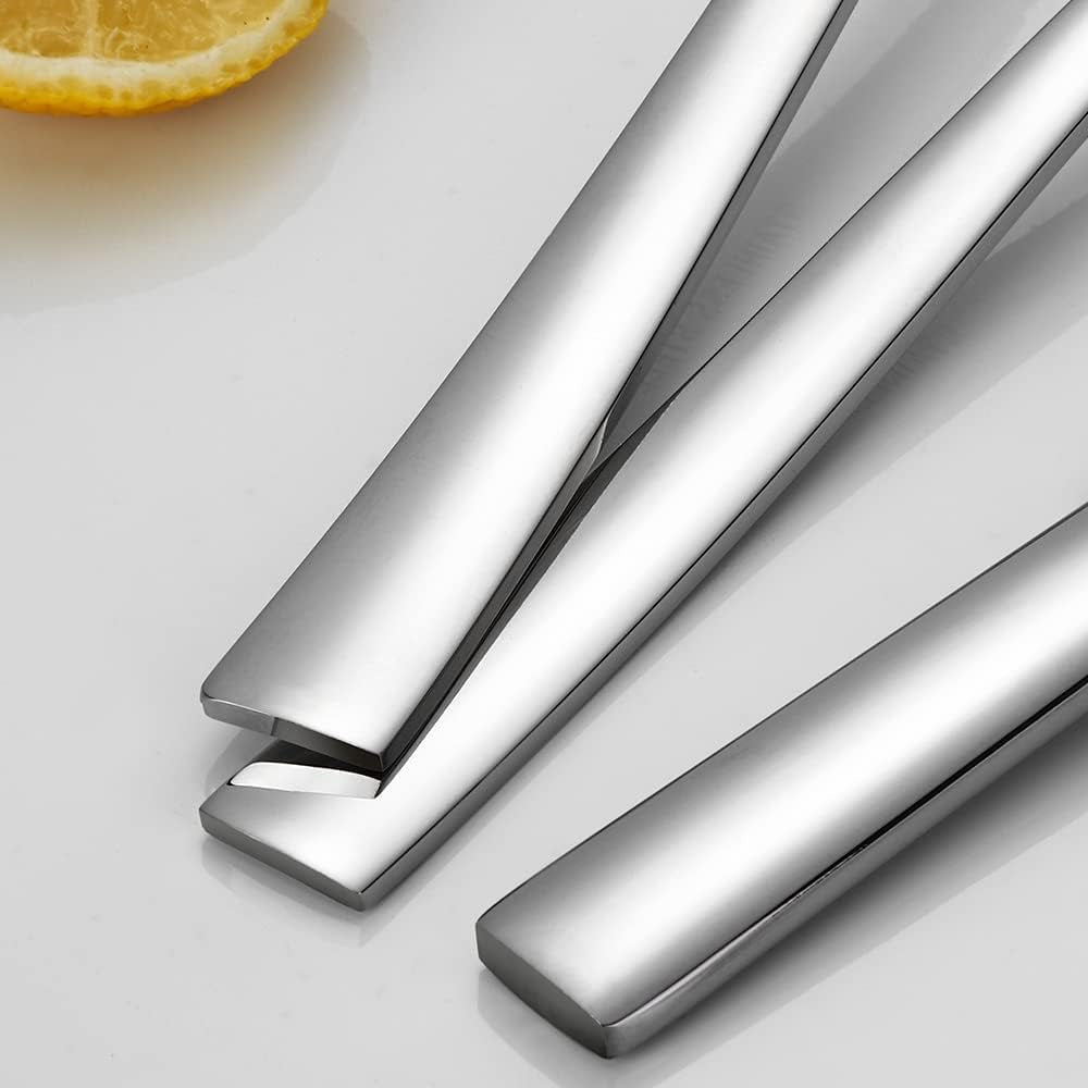 silverware-set-for-2-10-piece-stainless-steel-flatware-cutlery-set-square-edge-kitchen-utensil-include-knives-forks-spoons-tableware-for-home-hotel-mirror-polished-dishwasher-safe