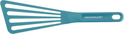 47564 Cucina Nylon Nonstick Utensils/Fish Turner, Spatula, Solid and Slotted Spoons, 4 Piece, Agave Blue5