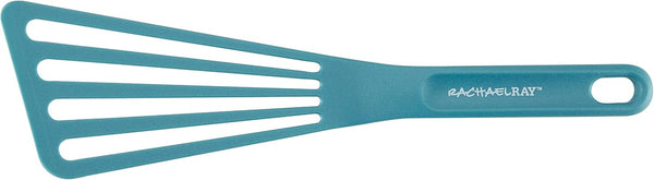 47564 Cucina Nylon Nonstick Utensils/Fish Turner, Spatula, Solid and Slotted Spoons, 4 Piece, Agave Blue5