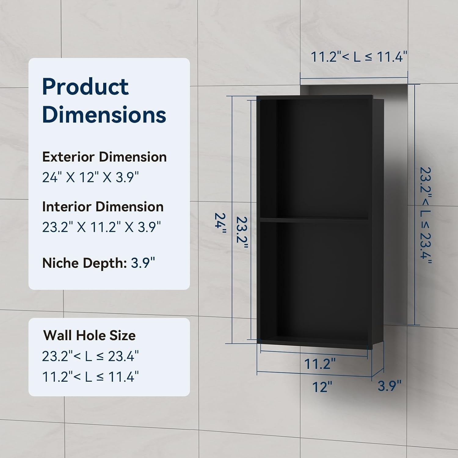 shower-niche-24-x-12-black-stainless-steel-wall-niche