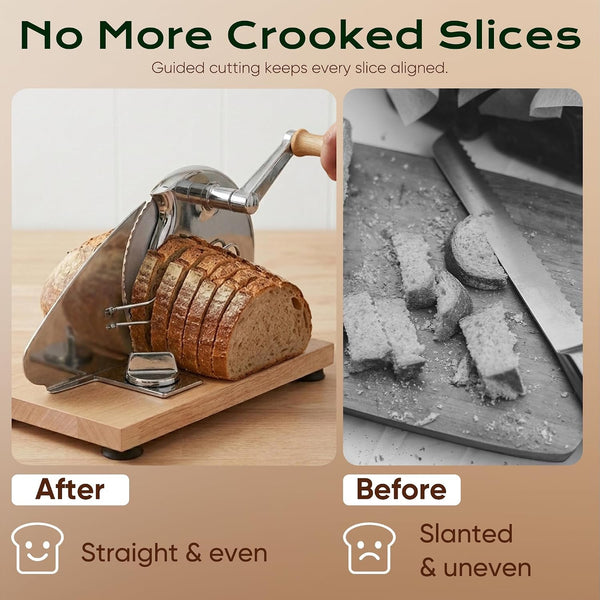 Manual Bread Slicer for Sourdough and Homemade Bread6