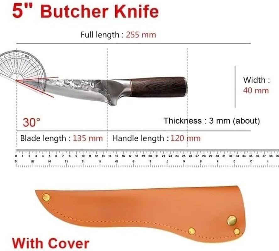 meat-cleaver-5-inch-boning-knife-kitchen-knives-hand-forge-blade-wooden-handle-boning-butcher-knife-slicing-fish-fruit-steak-cleaver-meat-chef-knife