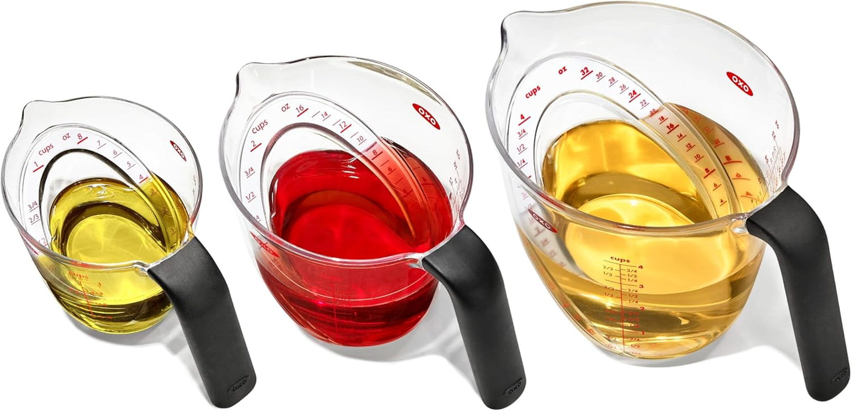 oxo-good-grips-angled-measuring-cups-with-markings-multi-size-3-piece-set-angled-interior-markings-to-read-from-above-includes-1-cup-2-cup-4-cup-marked-with-ounces-ml-non-slip-grip