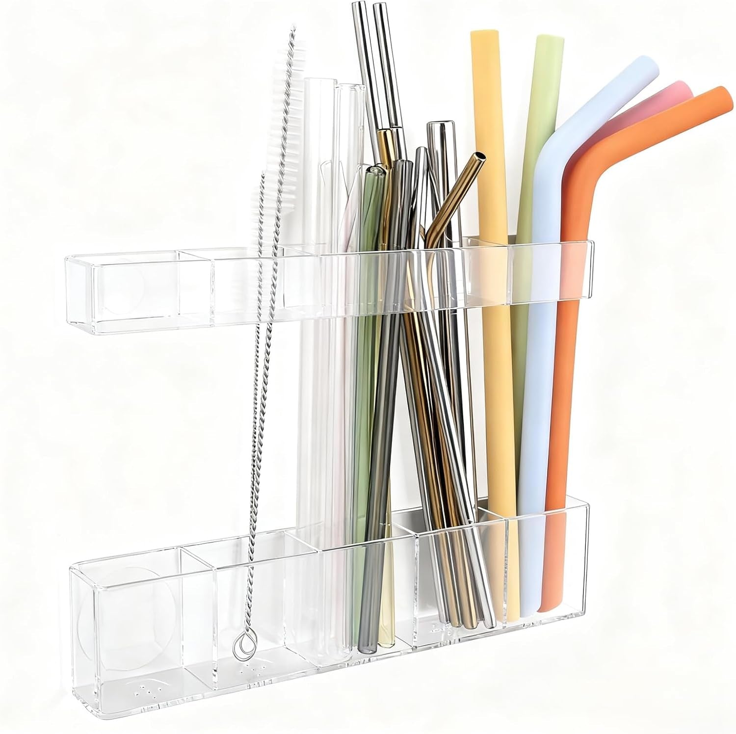 acrylic-straw-holder-for-cabinet-door-child-safe-organizer-dispenser-with-smooth-rounded-edges-for-kitchen-accessories-storage-adhesive-circles-included-clear-transparent