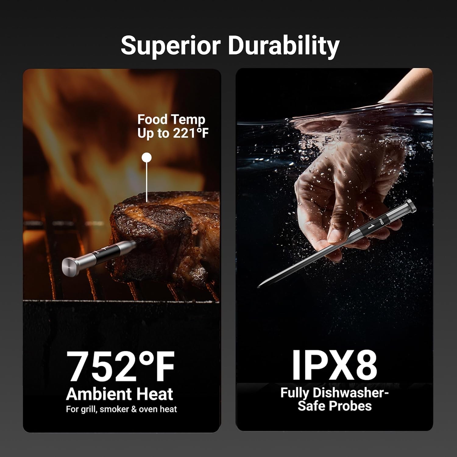 sub-1g-wireless-meat-thermometer-2-probes-wifi-thermometer-3000ft-open-range-smart-app-base-control-6-sensor-nist-0-5-f-accuracy-bbq-smoker-grill-oven-brisket-steak-turkey-pork