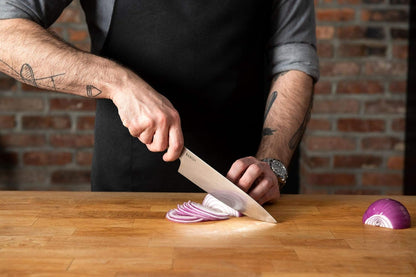 8-Inch Chef Knife – High-Carbon German 1.4116 Steel Kitchen Knife – Professional Cutlery for Precise Slicing and Chopping5