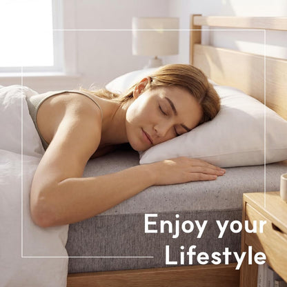 6 Inch Queen Mattress, Bamboo Cover Memory Foam Bed in a Box5