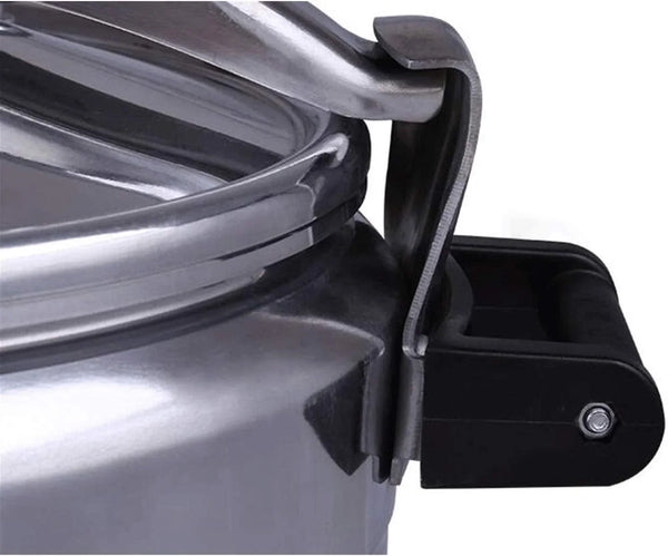 Pressure Cooker, Aluminum Alloy Pressure Cooker, Explosion-Proof Large-Capacity Pressure Cooker, Explosion-Proof Gas Pressure Cooker, Etc. 3L-80L (Size : 9L)8