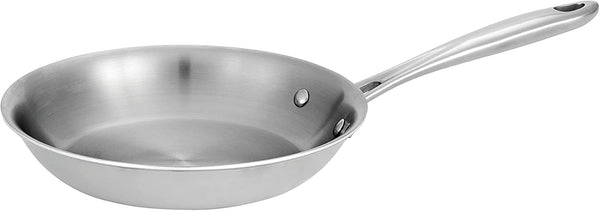 Boston Tri-Ply Clad Stainless Steel 8-Inch Small Frying Pan | Induction-Ready Skillet, Dishwasher-Safe, Nsf-Certified1