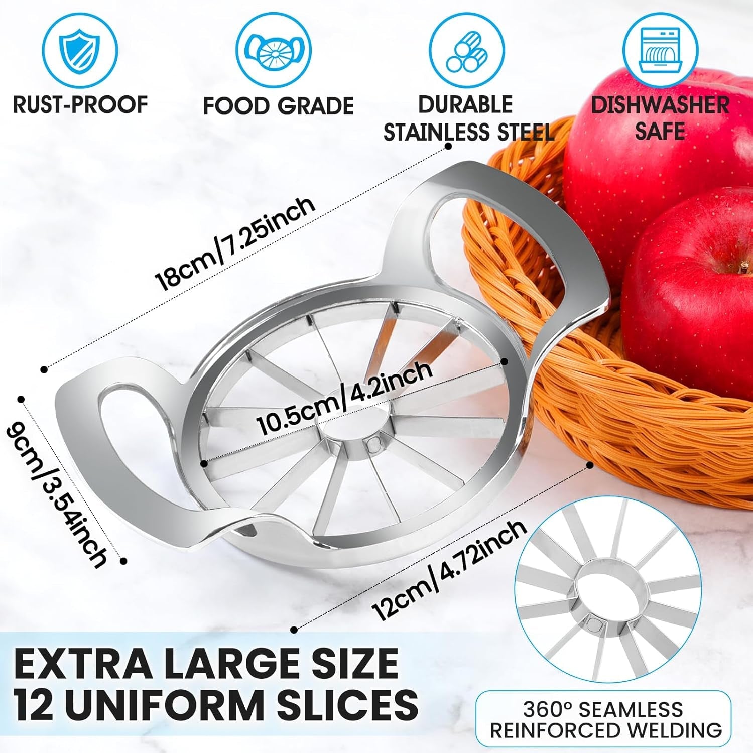 4-72-inch-extra-large-apple-slicer-with-12-blades-professional-heavy-duty-apple-cutter-304-stainless-steel-apple-corer-tool-sharp-apple-slicer-and-corer-easy-to-use-dishwasher-safe