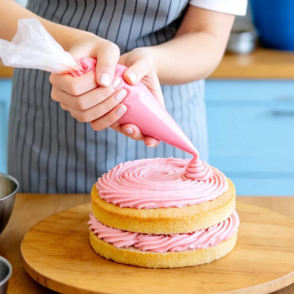 16 Inch Piping Bag Disposable, 100 Pcs Large Pastry Bags | Icing Frosting Bags for Cake, Cream Frosting and Cookie Decoration7