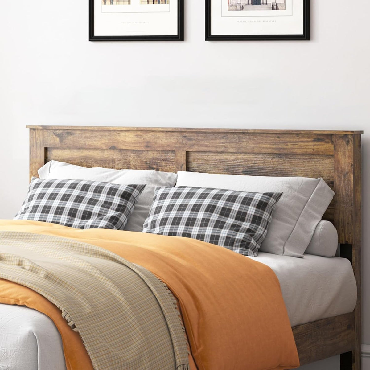 wood-king-bed-frame-with-headboard-vintage-brown