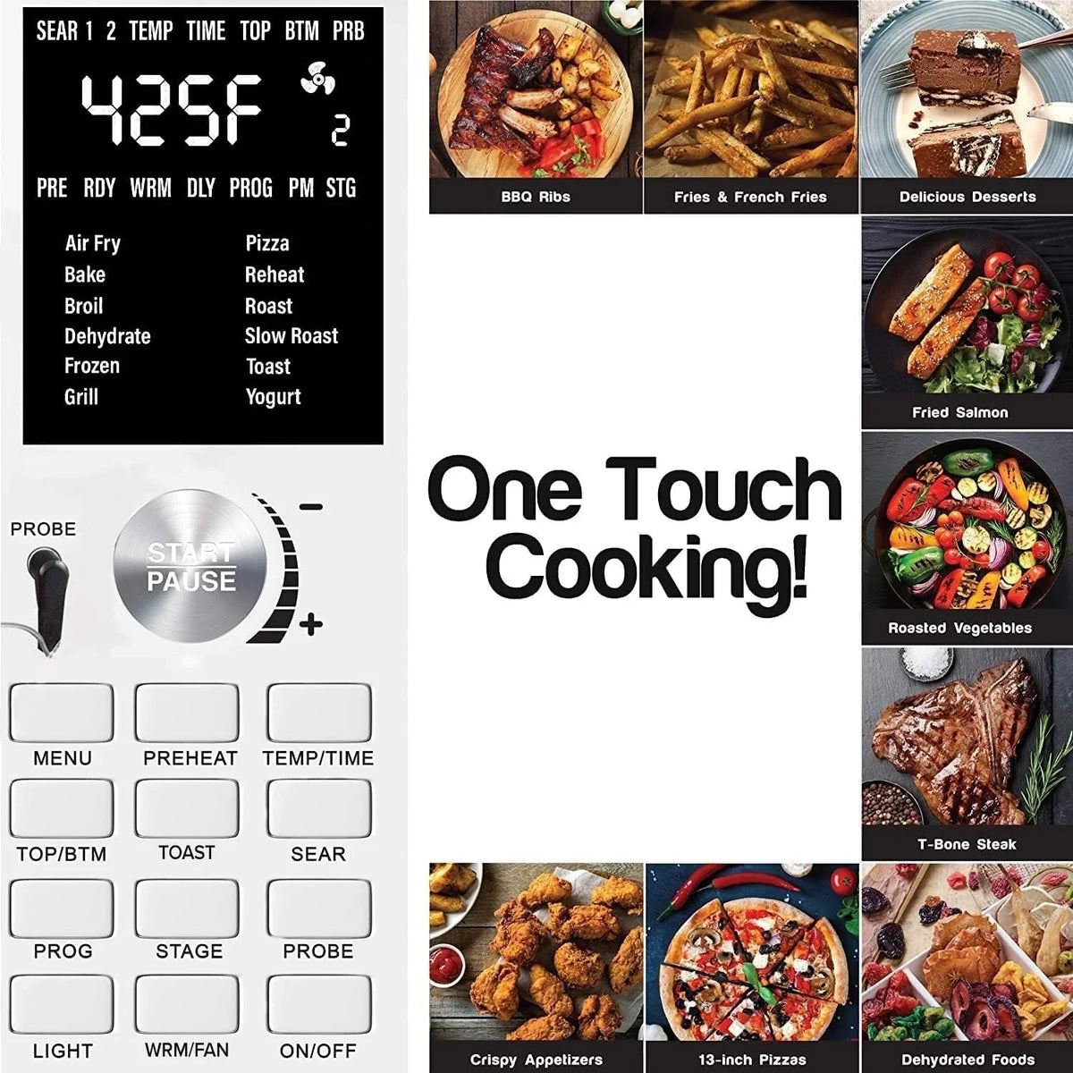 bravo-xl-air-fryer-convection-oven-112-in-1-smart-grill-combo-original-grill-flavors-marks-adjustable-heating-zones-for-toast-pizza-roast-bake-50-500-f-stainless-steel-30qt