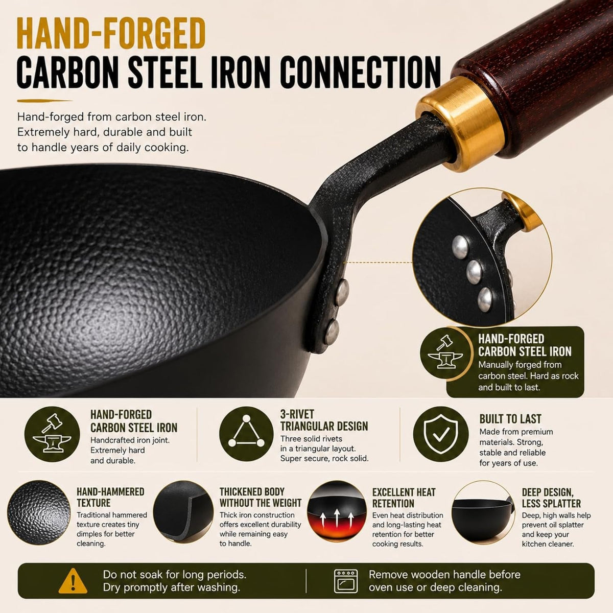 10-carbon-steel-wok-hand-hammered-texture-pre-seasoned-deep-sides-provide-room-for-stir-frying-simmering-braising-and-deep-frying-flat-bottom-stays-stable-on-all-cooktops