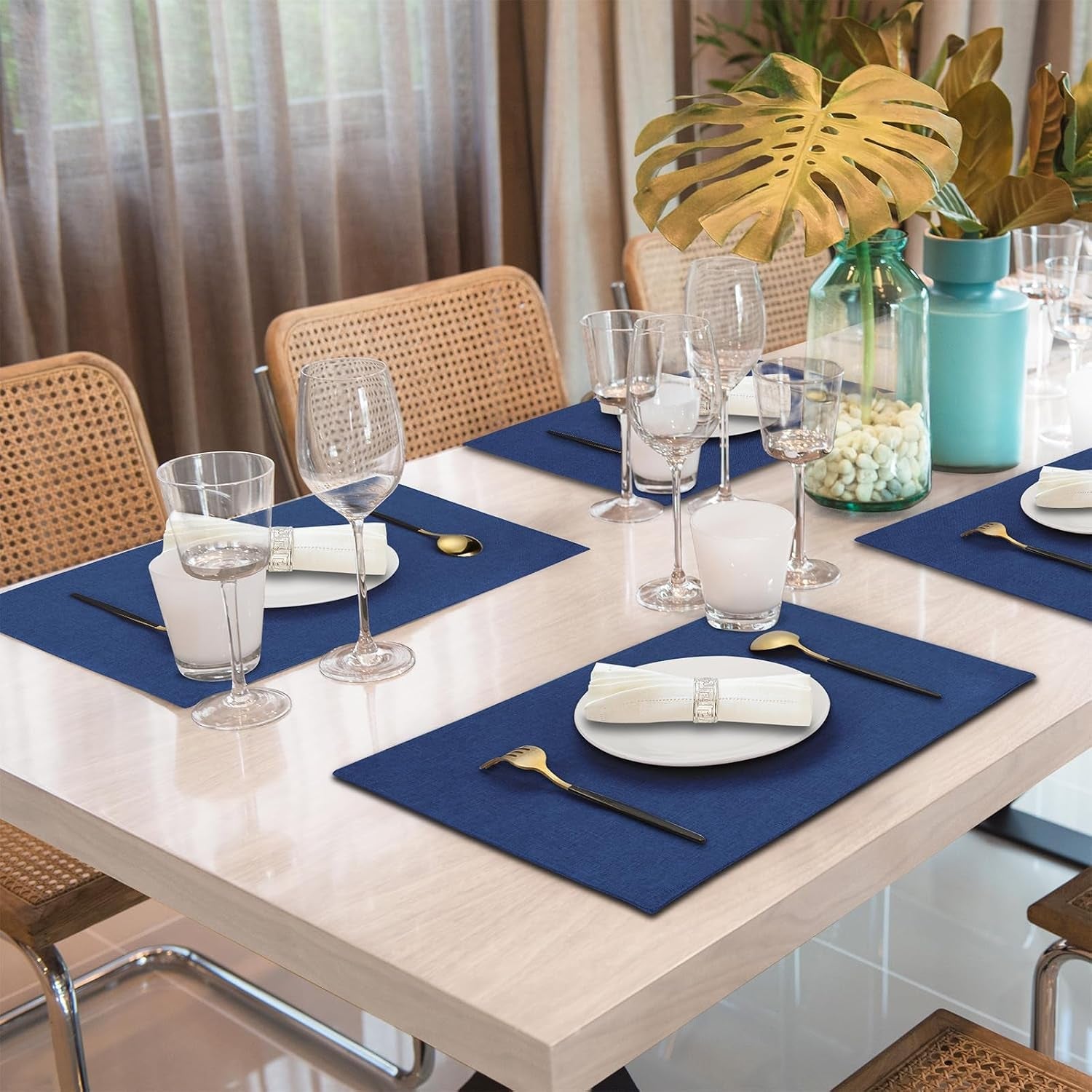 cloth-placemats-set-of-6-cotton-linen-blend-place-mats-navy-blue