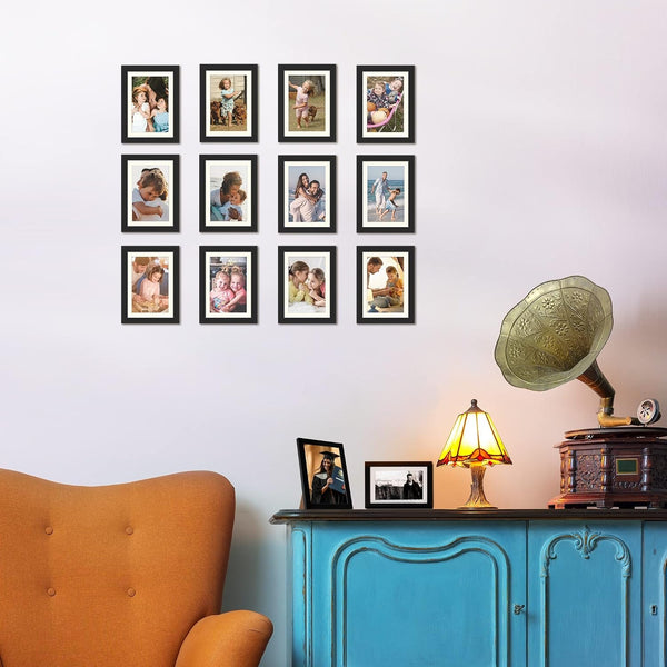 4X6 Picture Frame, Photo Collage Wall Decor Set of 10, Black2