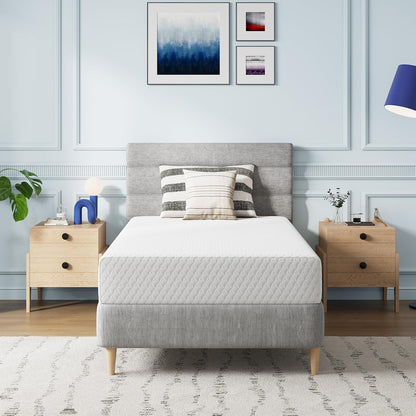 Twin Mattress 8 Inch, Medium Firm Memory Foam Mattress in a Box | Pressure Relief, Refresh Sleep, Breathable Fabric, Skin Friendly, Compressed in a Box, Certipur-Us, Foam Colchones1