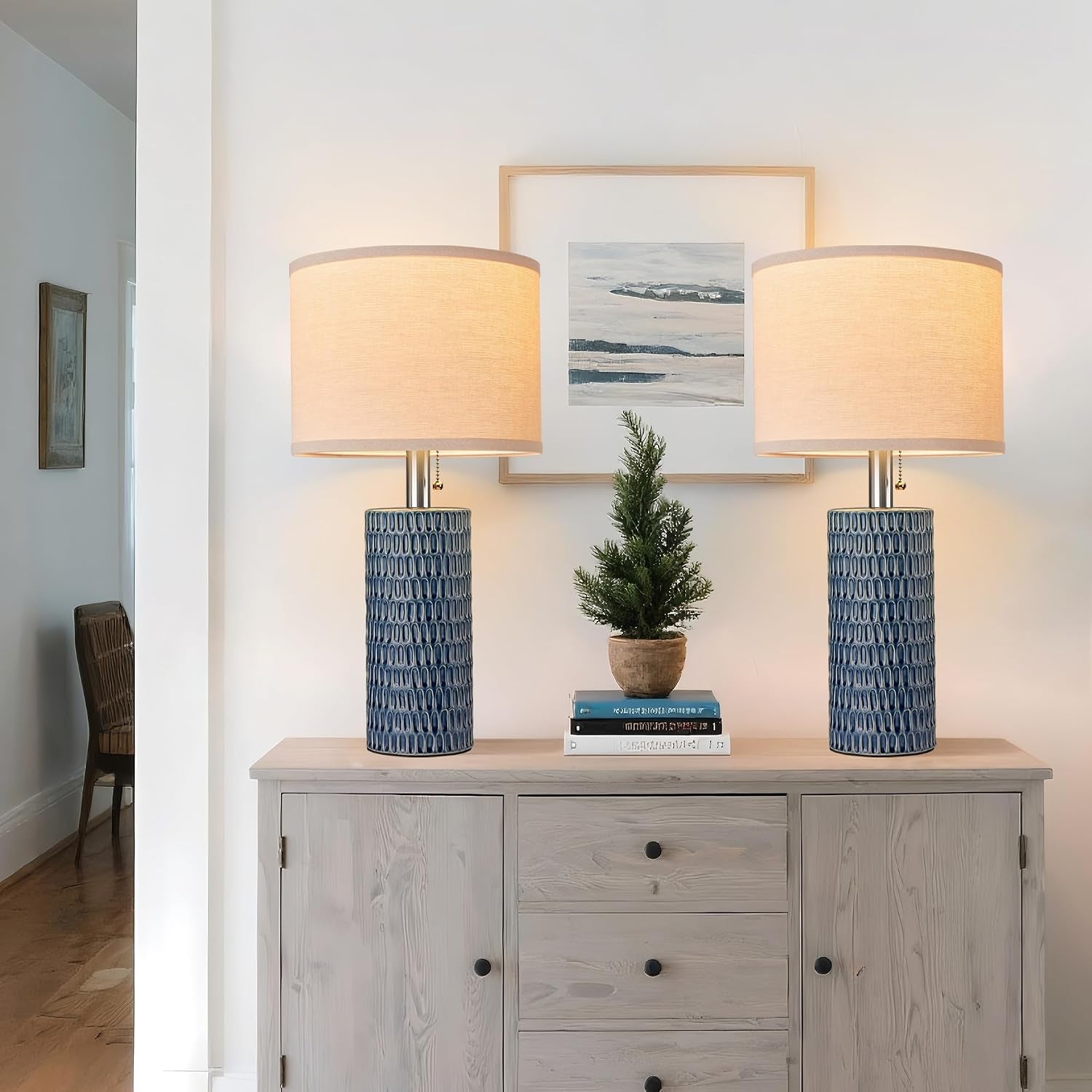 20-5-modern-ceramic-table-lamps-for-bedroom-set-of-2-bedside-lamps-for-night-stands-with-beige-lampshade-farmhouse-table-lamp-for-living-room-office-dorm-blue