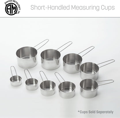 , Inc. MCW75 3/4 Stainless Steel Measuring Cup, 3/4-Cup, Silver, 1 Count (Pack of 1)6