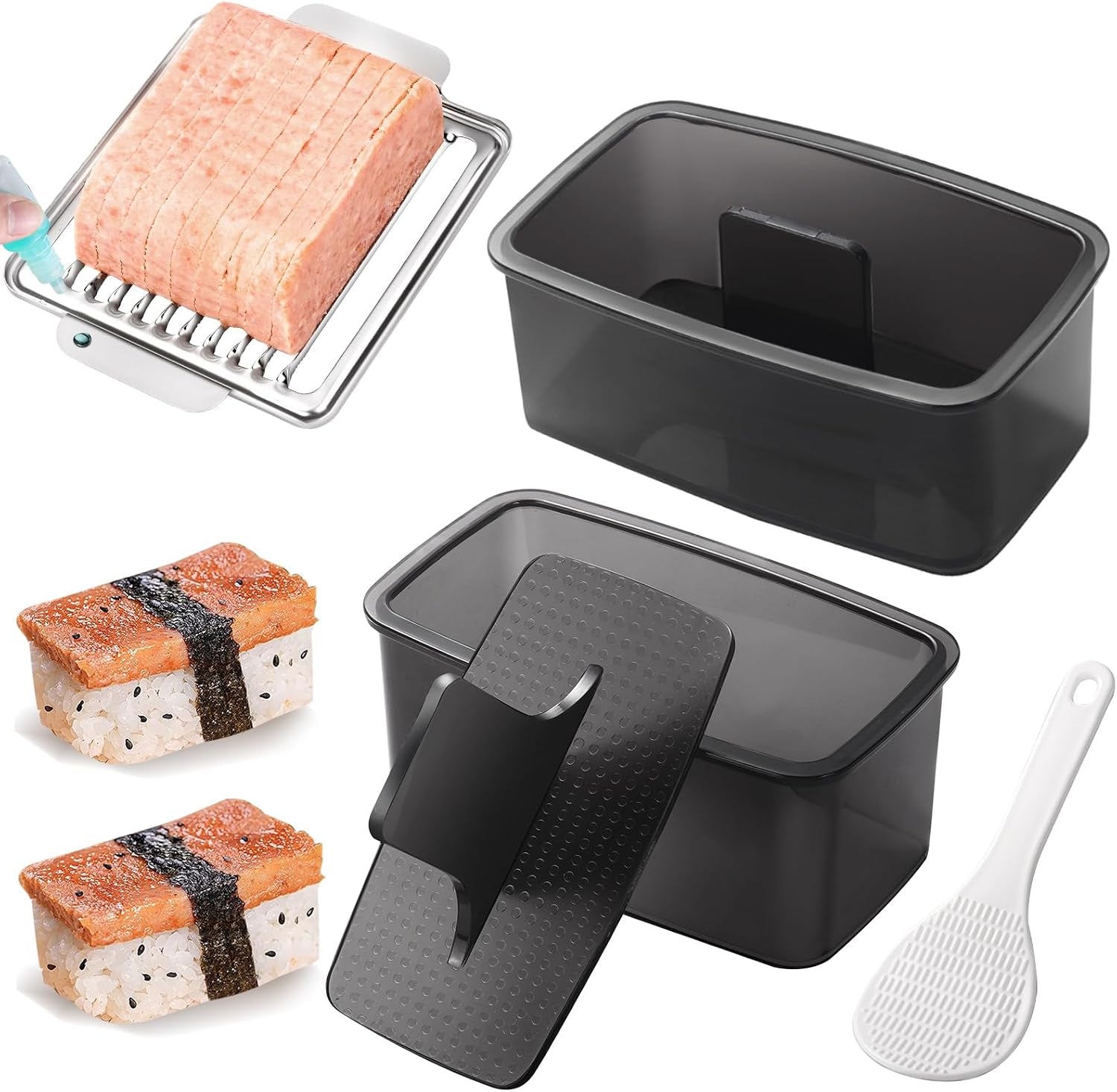 musubi-press-mold-kit-2-pack-clear-musubi-maker-with-stainless-steel-304-luncheon-meat-slicer-for-spam
