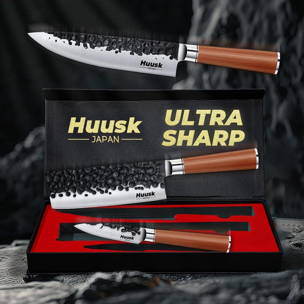 Japanese Kitchen Knife Set of 3, Sharp Chef Knife Set for Kitchen2