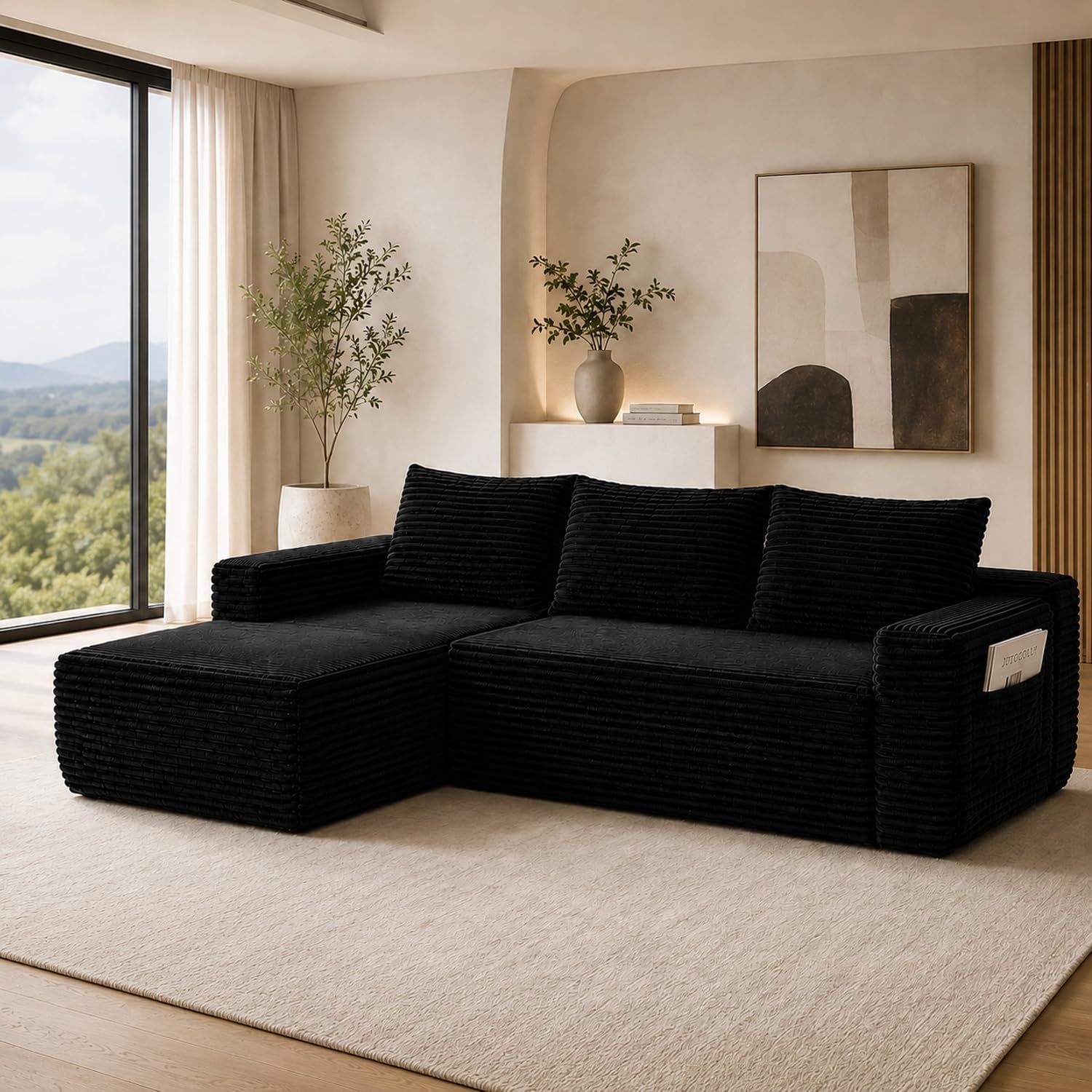 96-inch-boneless-couch-modular-l-shaped-cloud-sectional-sofa-black