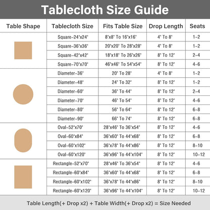 Farmhouse Embroidered 42X42 Inch Square Tablecloth Linen Texture4