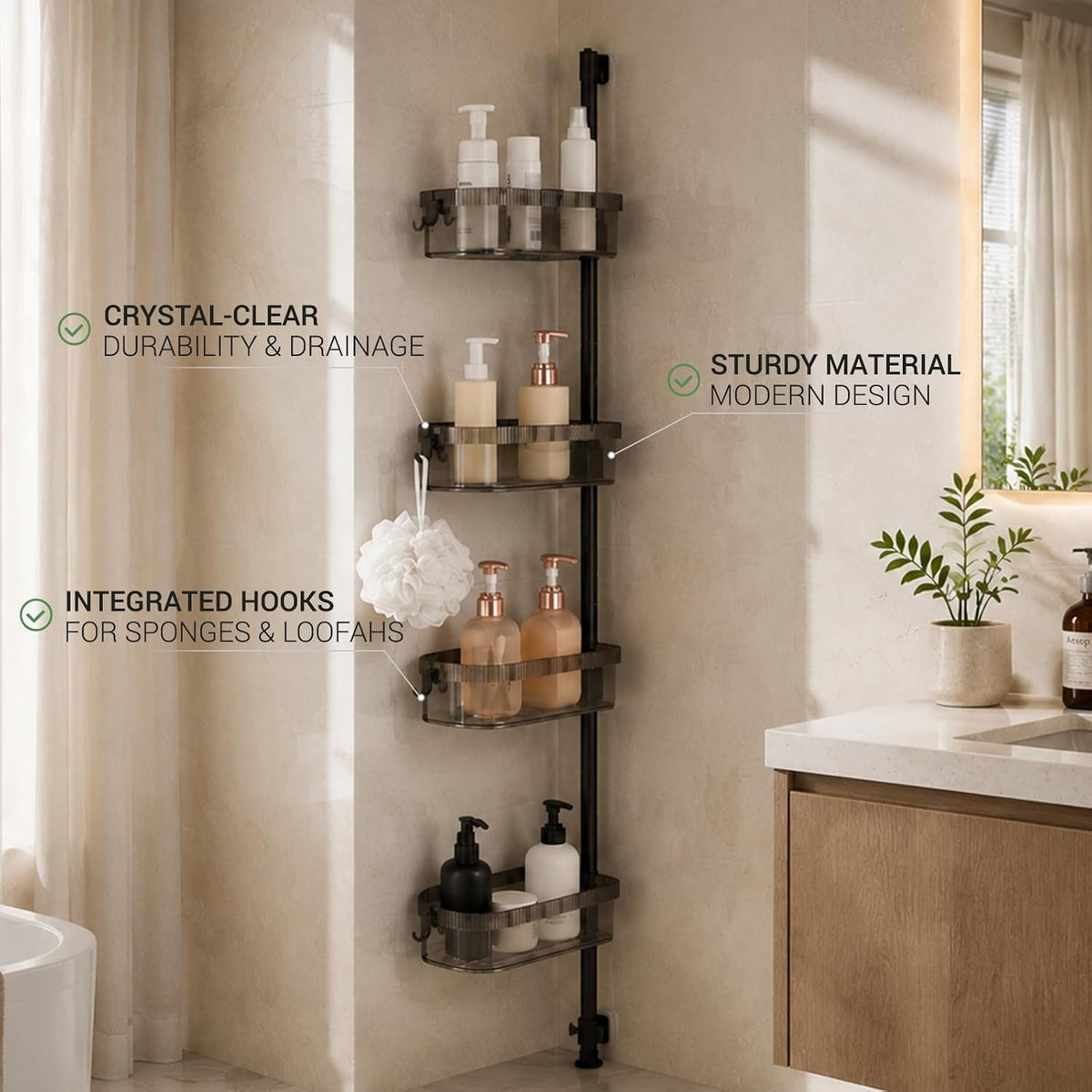 corner-shower-caddy-tension-pole-4-tier-rustproof-shampoo-organizer-black