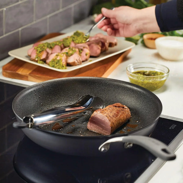 A1 Series with Scratchdefense Technology Nonstick Induction Frying Pan/Skillet, 12 Inch, Graphite3