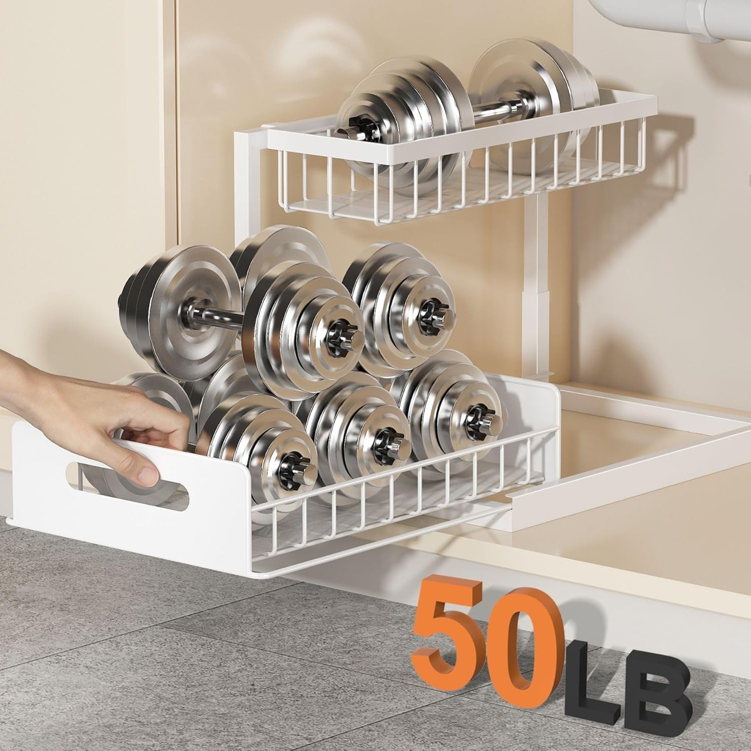 under-sink-organizer-l-shaped-2-tier-pull-out-cabinet-organizer