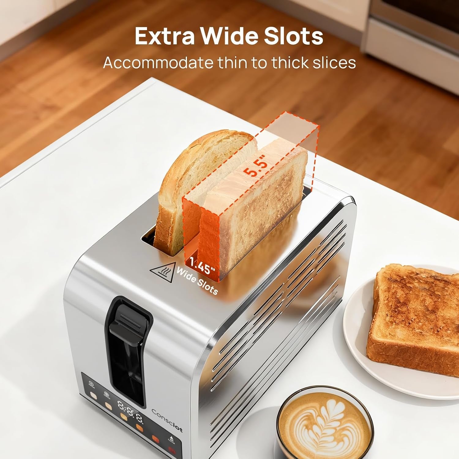smart-touch-screen-2-slice-toasters-with-6-browning-levels-timer-reheat-defrost-cancel-extra-wide-slots-removable-crumb-tray-auto-pop-up-anti-jam-peak-925w-full-stainless-steel-body