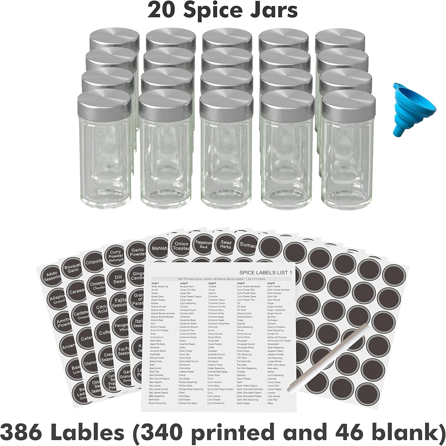 revolving-spice-rack-set-with-20-spice-jars-kitchen-spice-tower-organizer-for-countertop-or-cabinet-carousel-storage-includes-386-spice-labels-desktop-rotating-seasoning-organizer