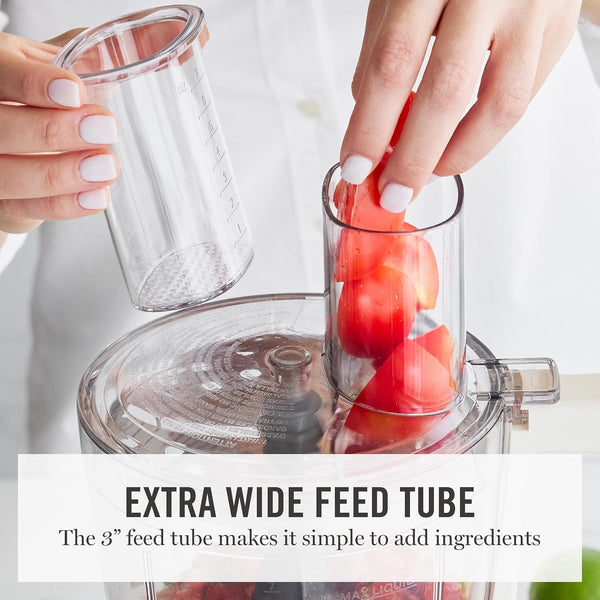 10 Cup Food Processor & Electric Chopper, One Touch Pulse | Bpa-Free Bowl, 3 Multipurpose Blades, Easy Food Prep, Chop, Slice, Shred, Puree, Emulsify, Speed Dial, Wide Feed Chute, Gray6