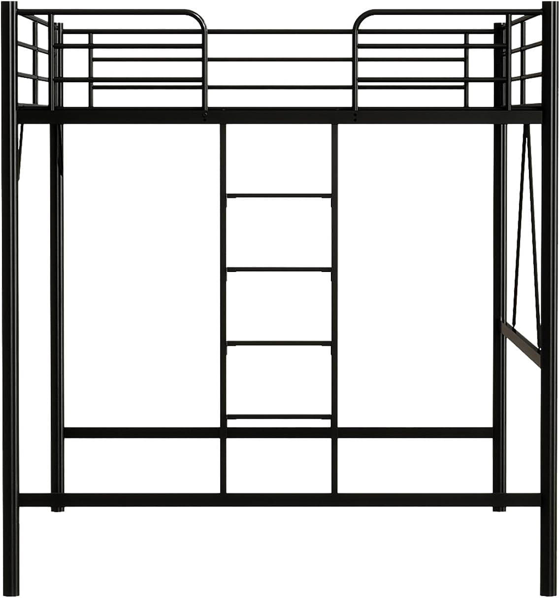 queen-loft-bed-with-flat-rungs-for-adults-kids-and-young-teens-no-box-spring-required-heavy-duty-metal-slat-support-black