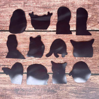 10PC Funny Meme Animals Fridge Magnets, Fun Cute Weird Magnetic Crying Cat Dog Hamster Duck Magnets for Gaming Kitchen Home Decor Bumper School Locker Work for Boys Girls Adult Accessories4
