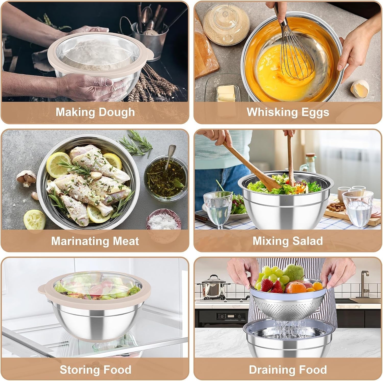 mixing-bowls-with-colander-stainless-steel-salad-bowls-khaki