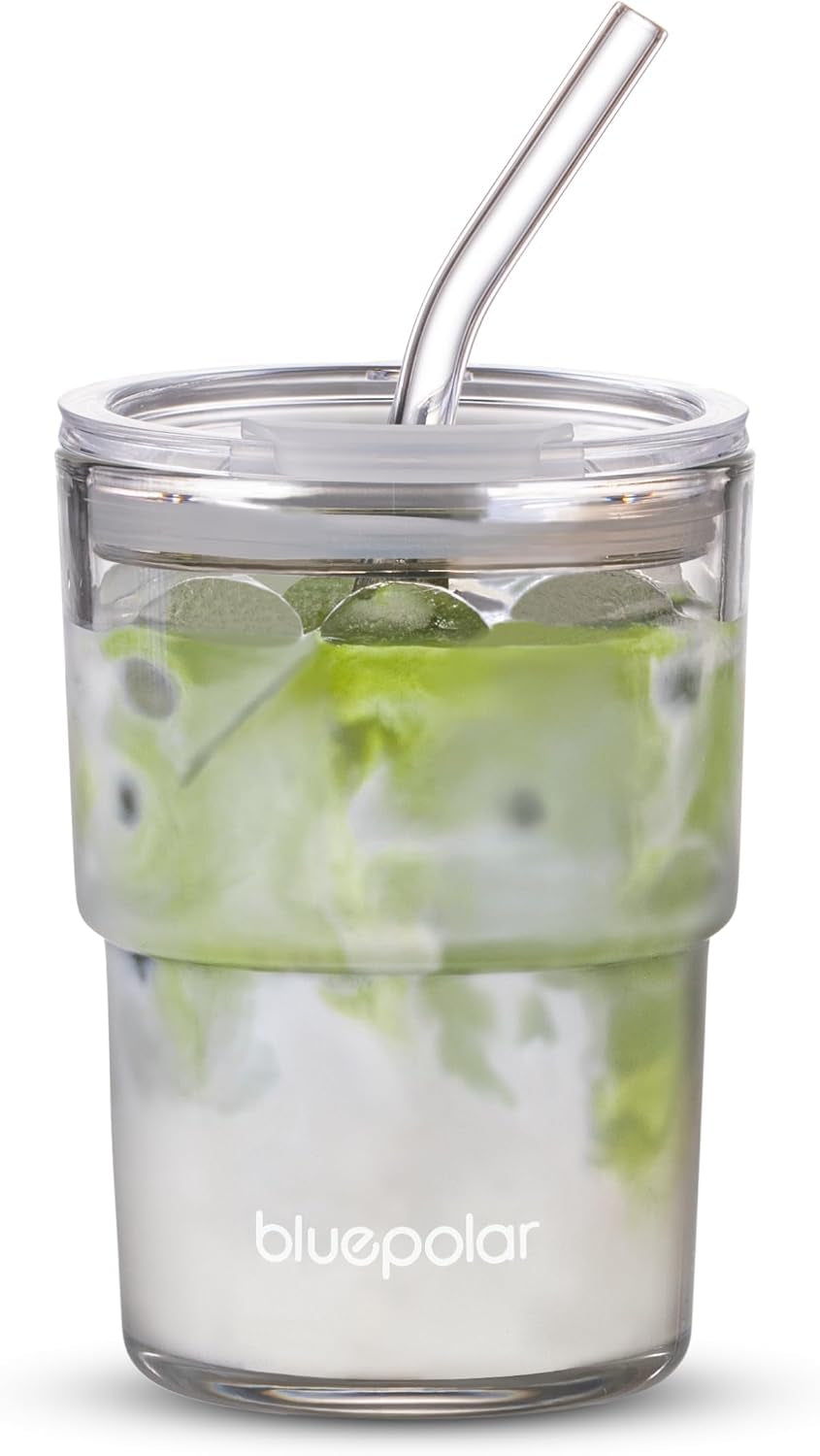 13oz-400ml-iced-coffee-cups-with-lids-and-straw-sealed-carry-on-thick-wall-glass-matcha-tumbler-for-juice-water-late-tea-fits-car-cup-holders-for-office-gymaurora-white