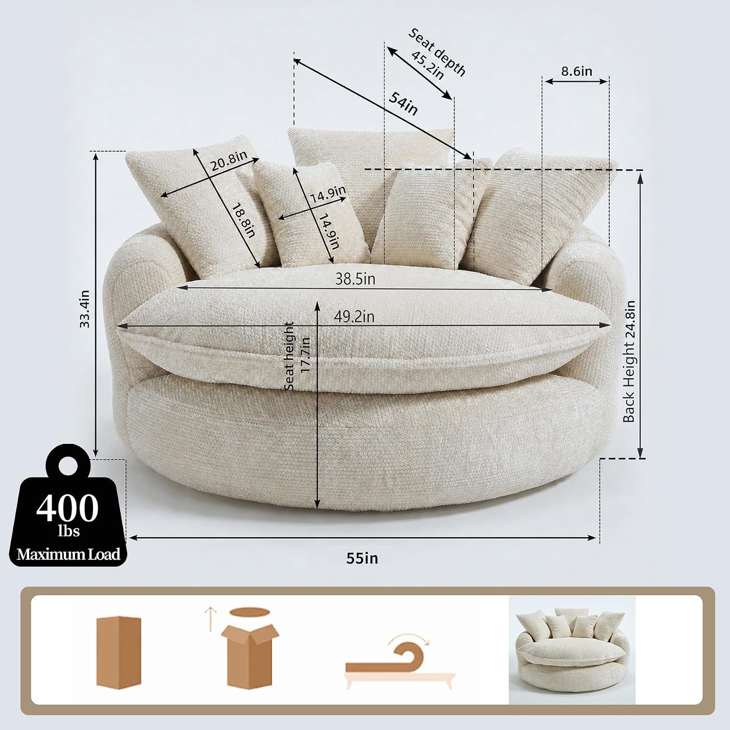 oversized-chenille-round-sofa-fluffy-reading-chair-for-living-room