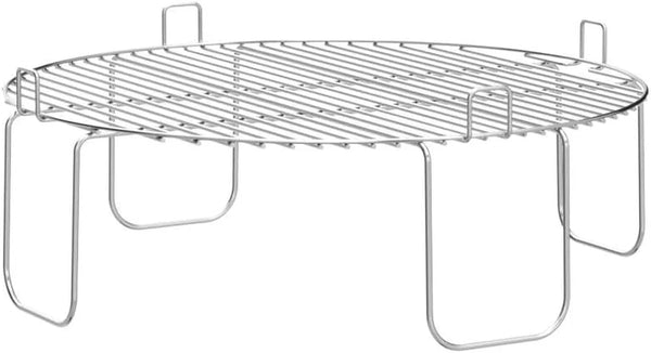 4 Inch Stainless Steel Grill Rack Compatible with Nuwave® Oven Pro, Primo, Nutrichef, Black Decker | Reversible Grate Accessory for Cooking, Baking, Cooling in Infrared Kitchen Convection Toaster Oven4