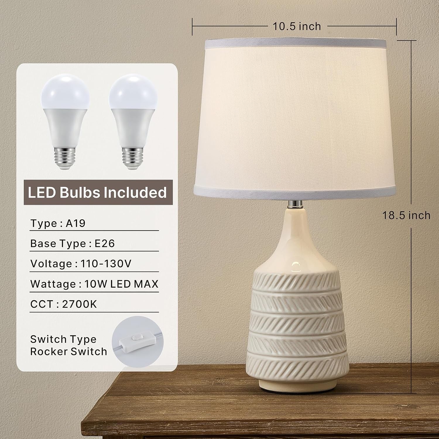 white-ceramic-table-lamps-set-of-2-18-5-modern-bedside-lamps-for-night-stands-decor-classic-small-lamps-for-living-room-end-tables-farmhouse-boho-lamp-for-bedroom-office-led-bulbs-included